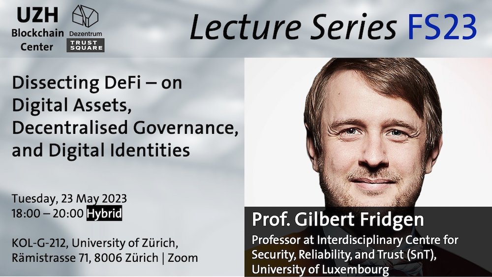 Lecture Series FS23